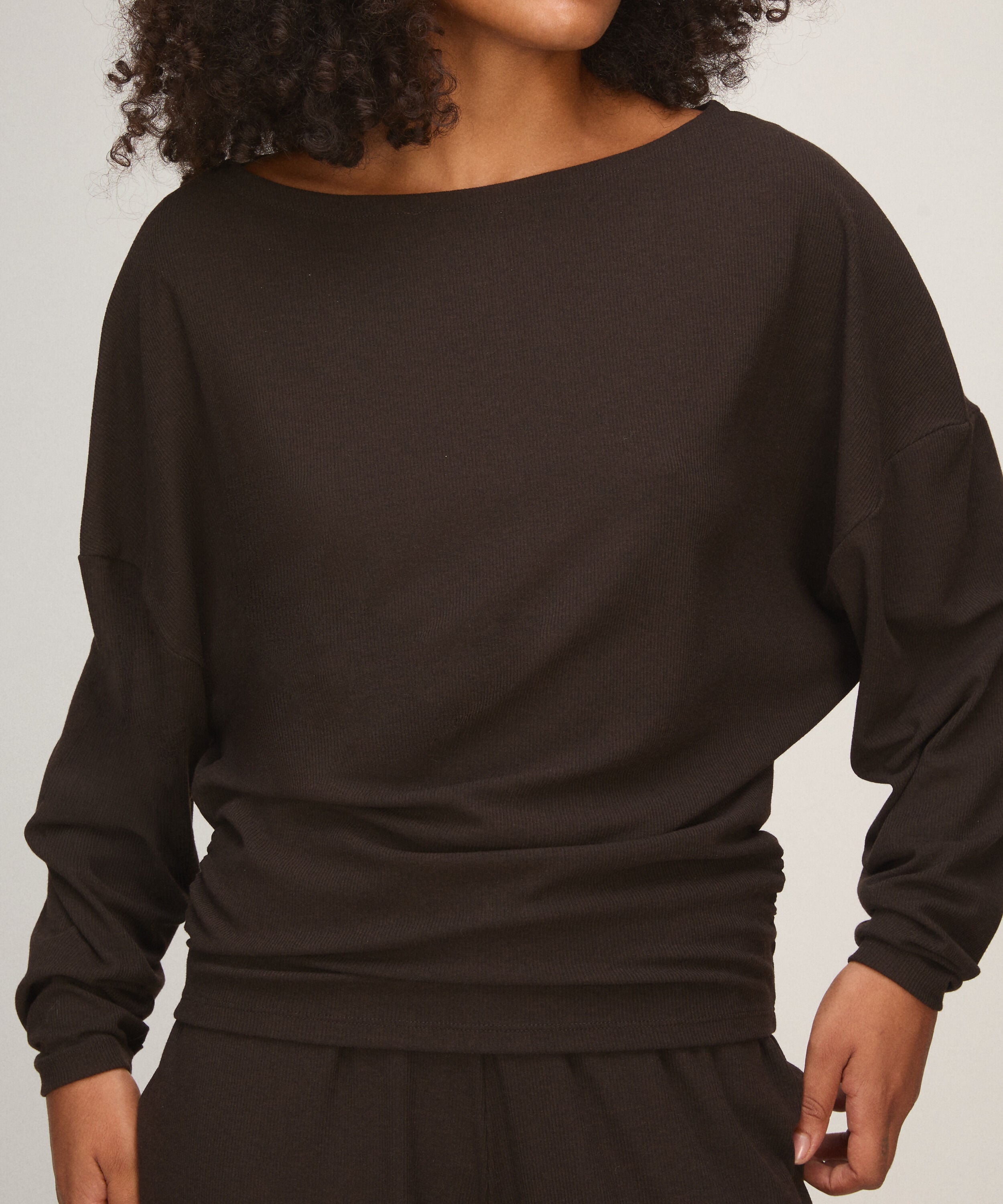 Top Premium Batwing, Brun Top Premium Batwing, Brun