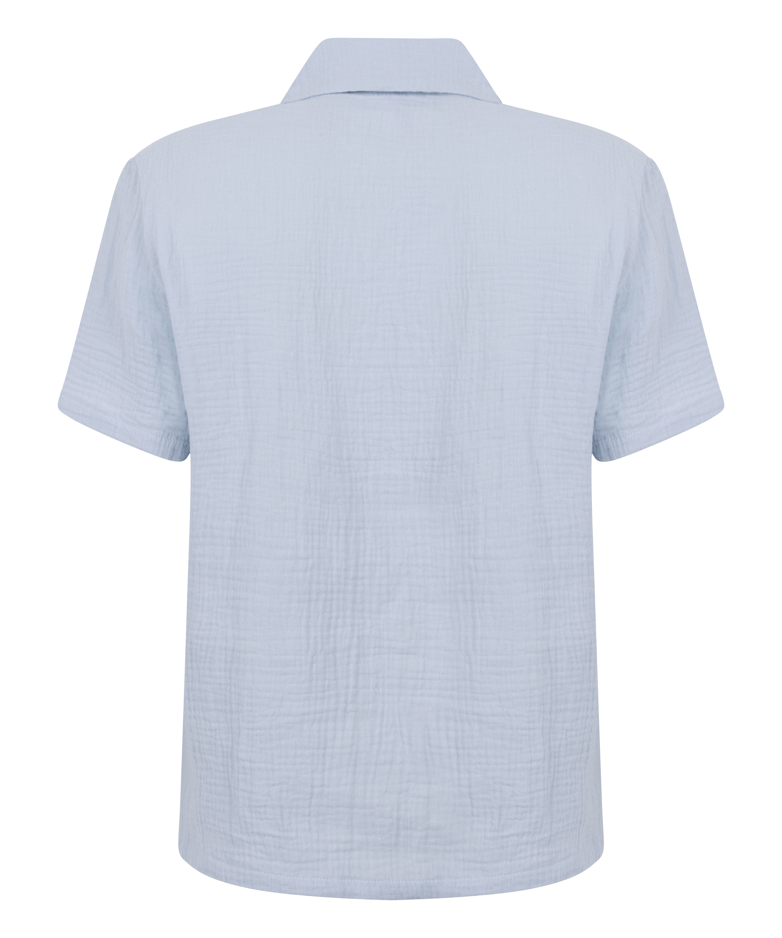 Muslin jakke, Blå, main