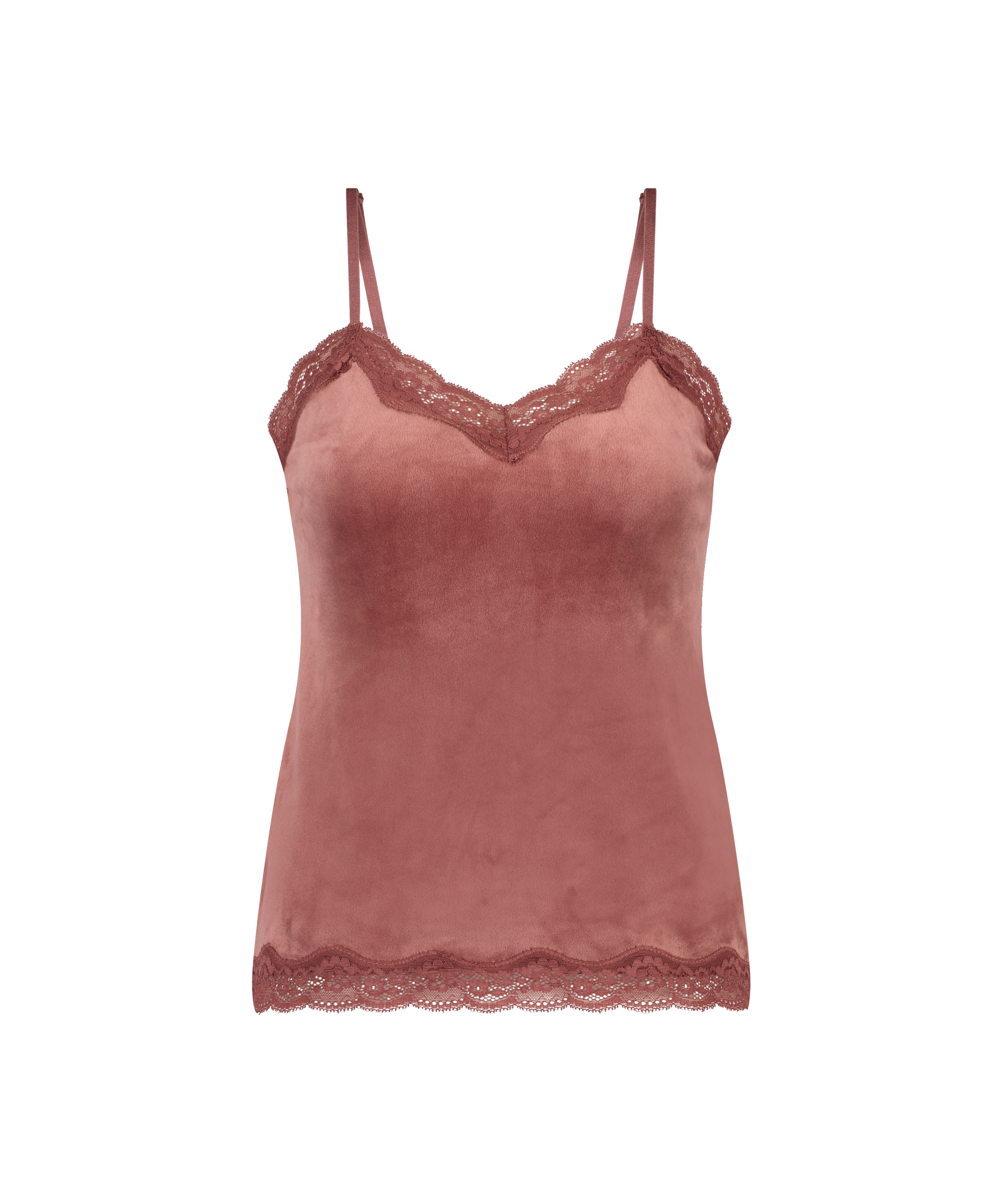 Cami Velour Lace, pink, main