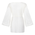 Hæklet strandkaftan, hvid