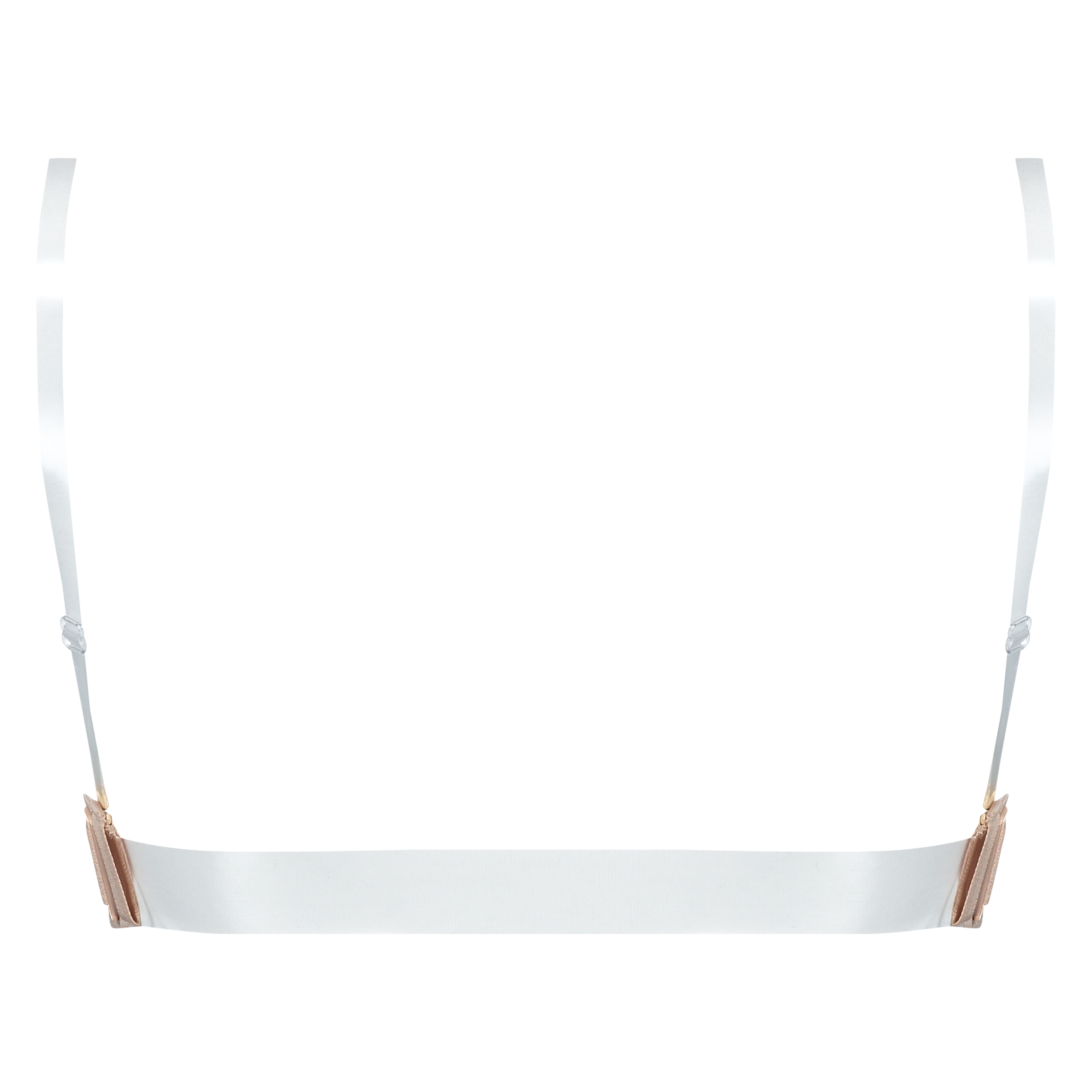 Formstøbt bøjle-bh Transparent Back, Beige, main