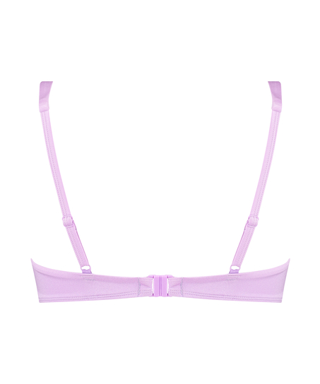 Polstret bikinitop Luxe Shine, Lilla