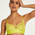 Bralette mesh Flexing, Gul