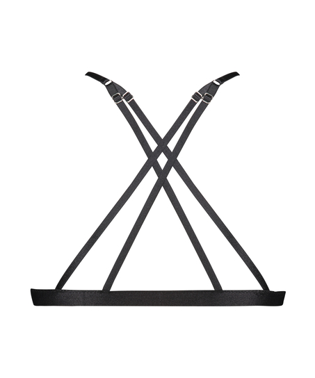 Bralette Luna Rebecca Mir, Sort