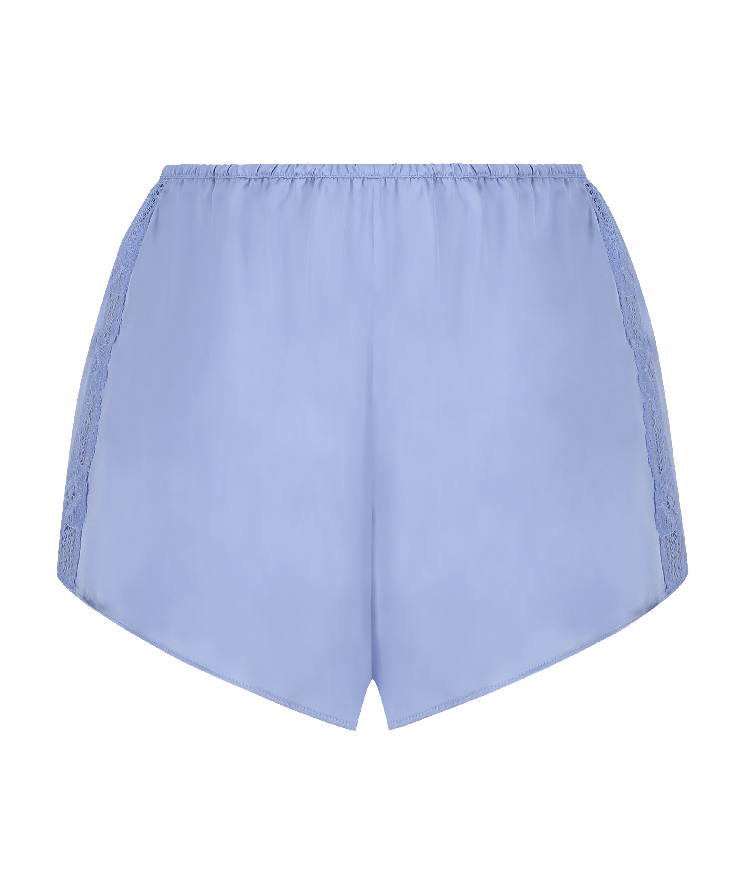 Pyjamasshorts Satin Marcela, blå, main