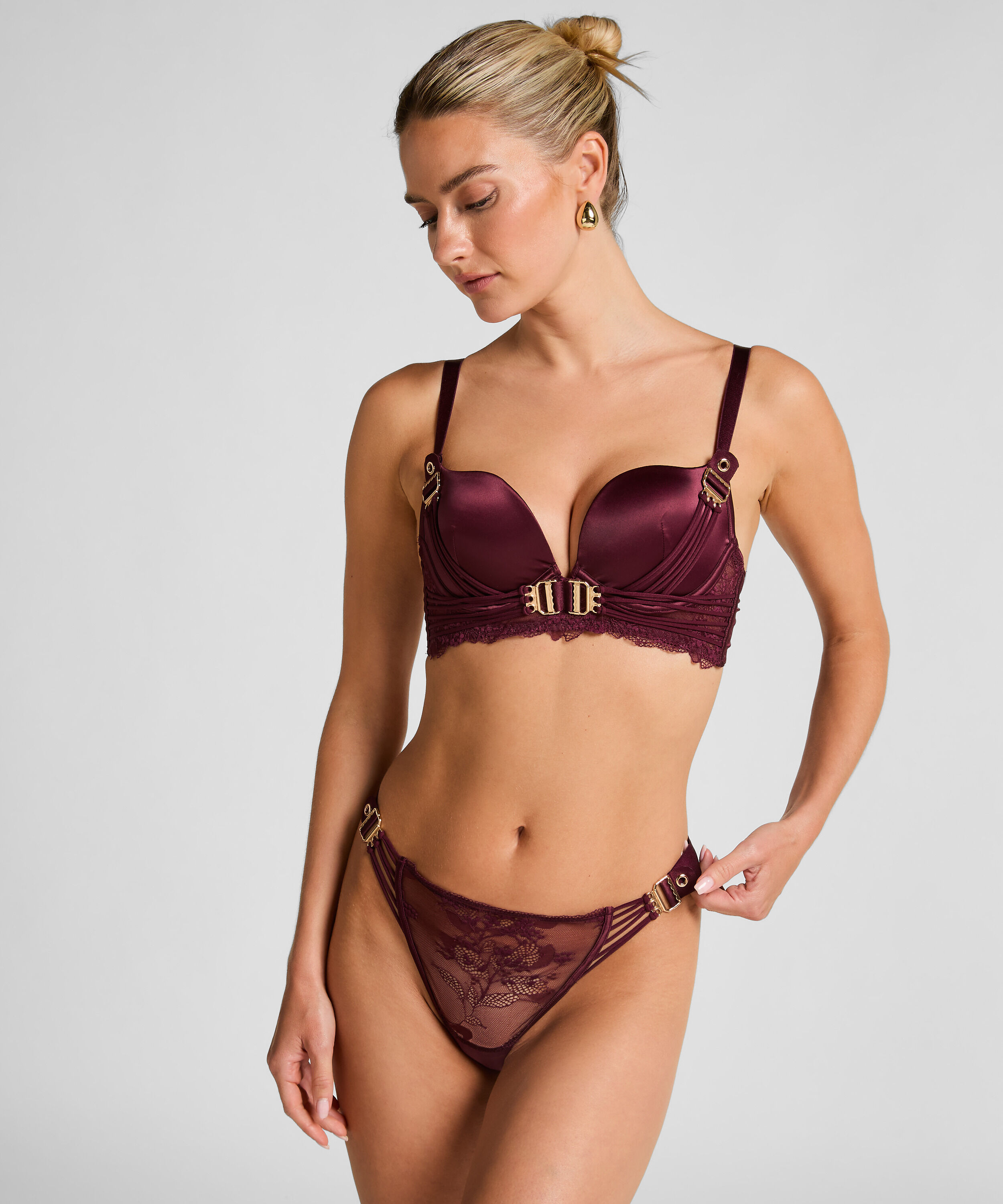 Formstøbt longline push-up-bøjle-bh Avela