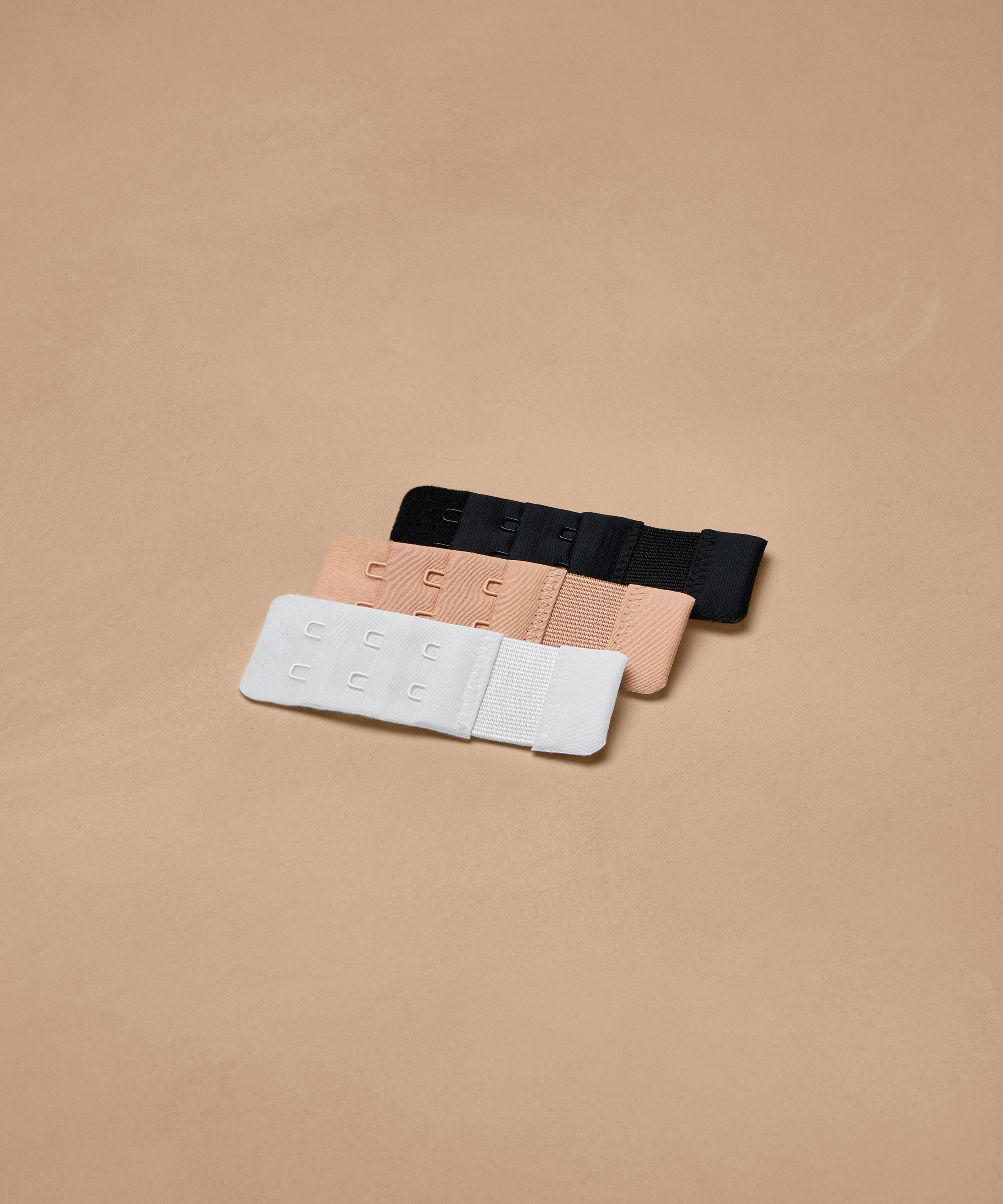 3-pak bh-forlængere, hvid, main