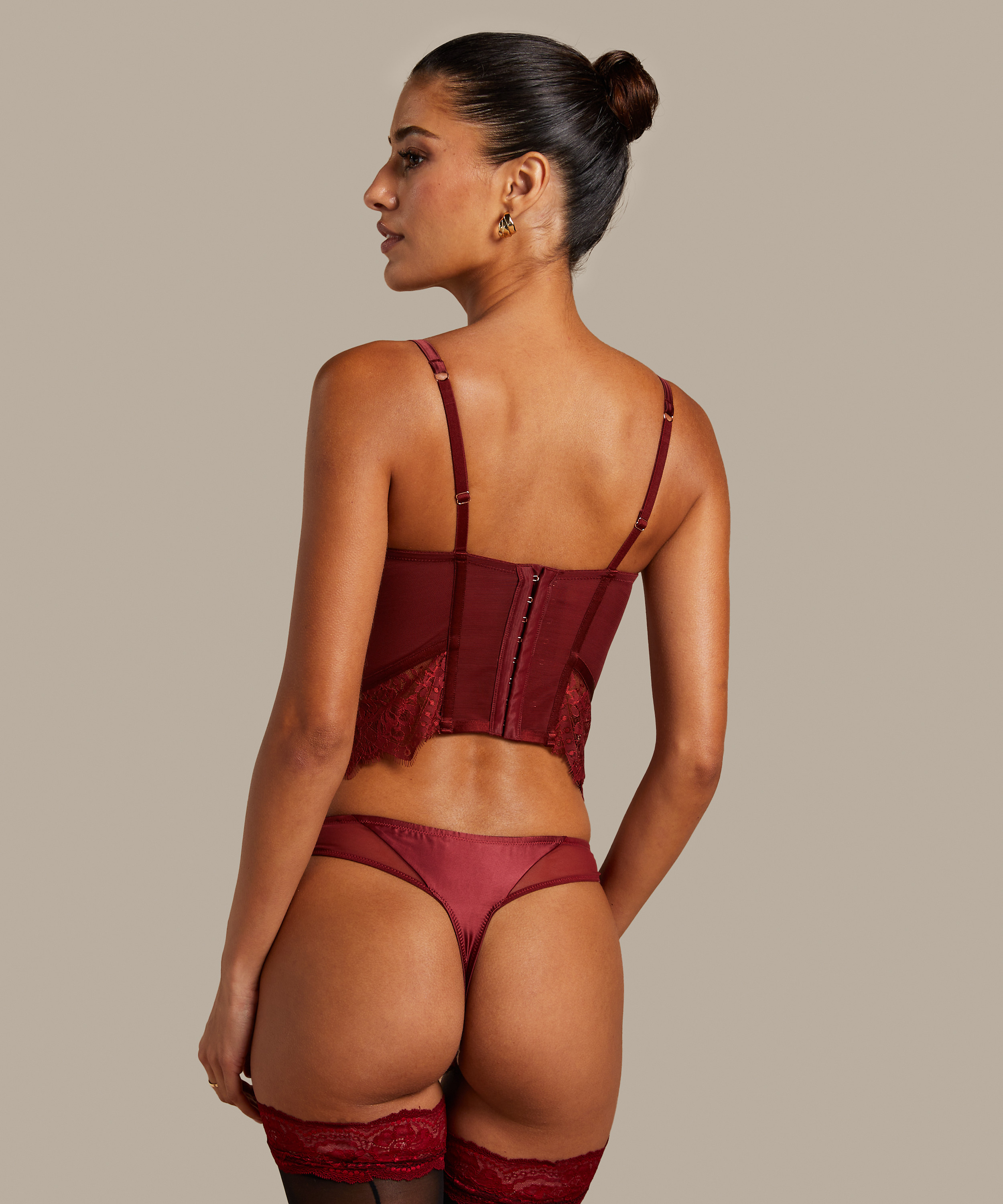 Bustier Zoe, Rød, main