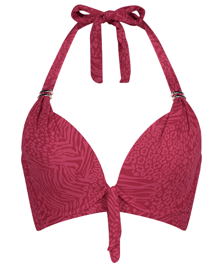 Formstøbt bikinitop med bøjle Kai Størrelse E +, rød
