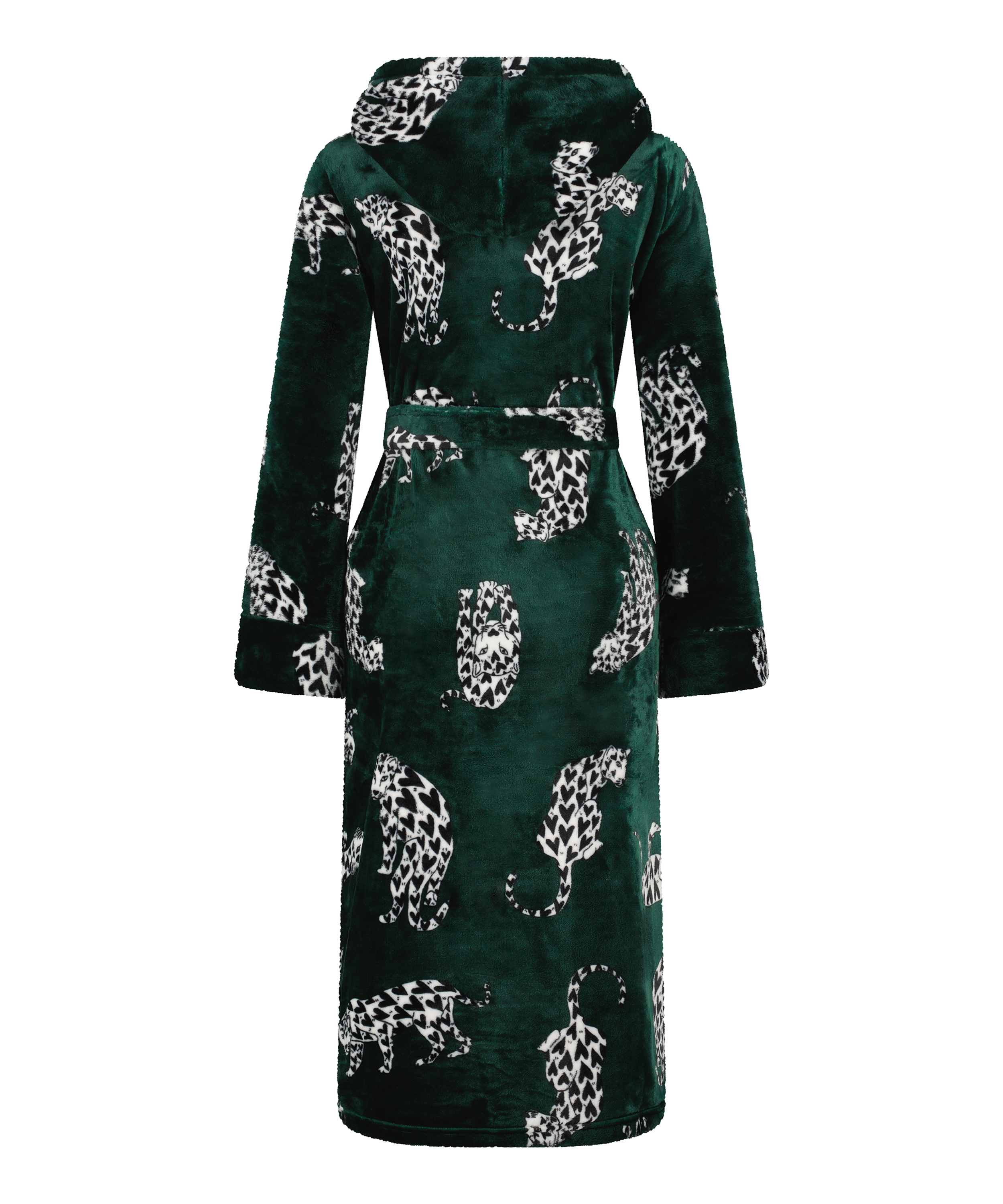 Badekåbe Fleece, Grøn, main