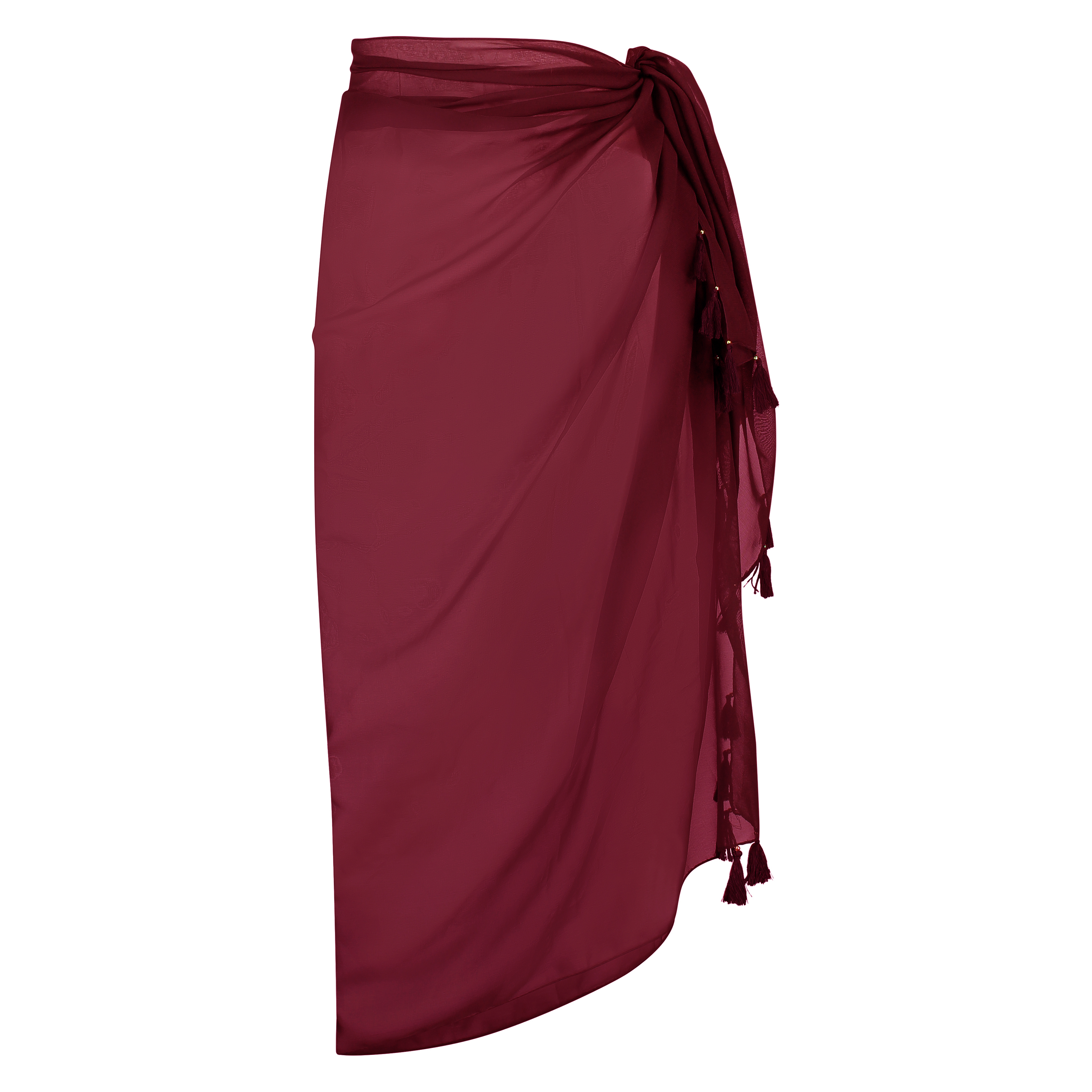 Chiffon pareo, rød, main