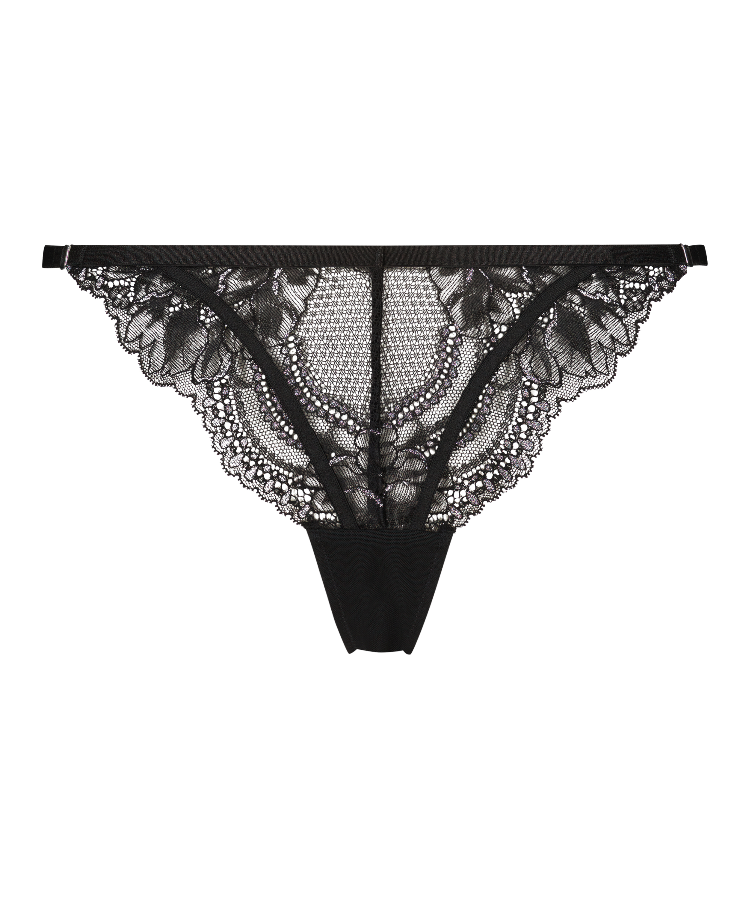 G-streng Donna Sparkle, sort, main