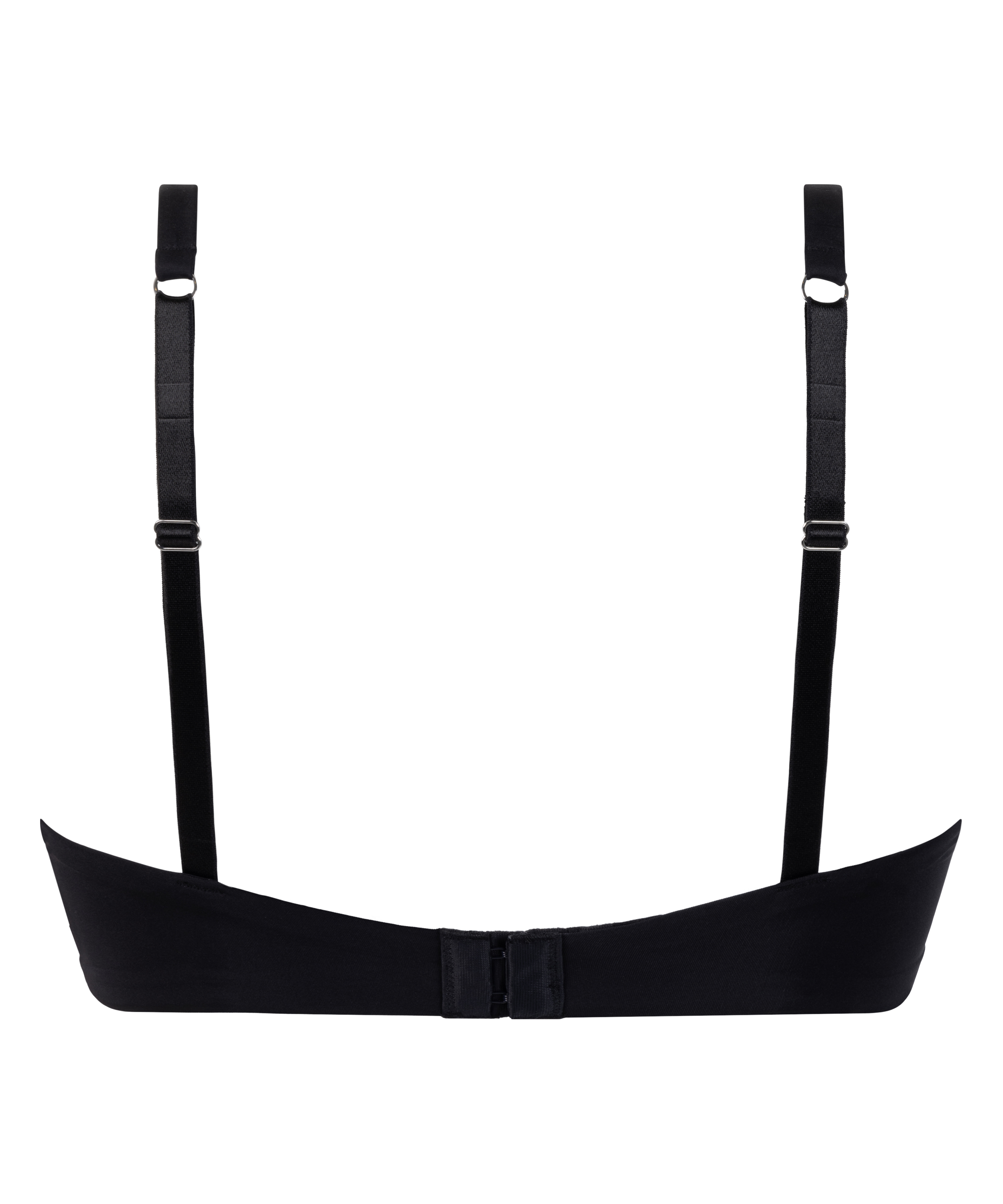 Formstøbt bh uden bøjle Lea Lace, Sort, main