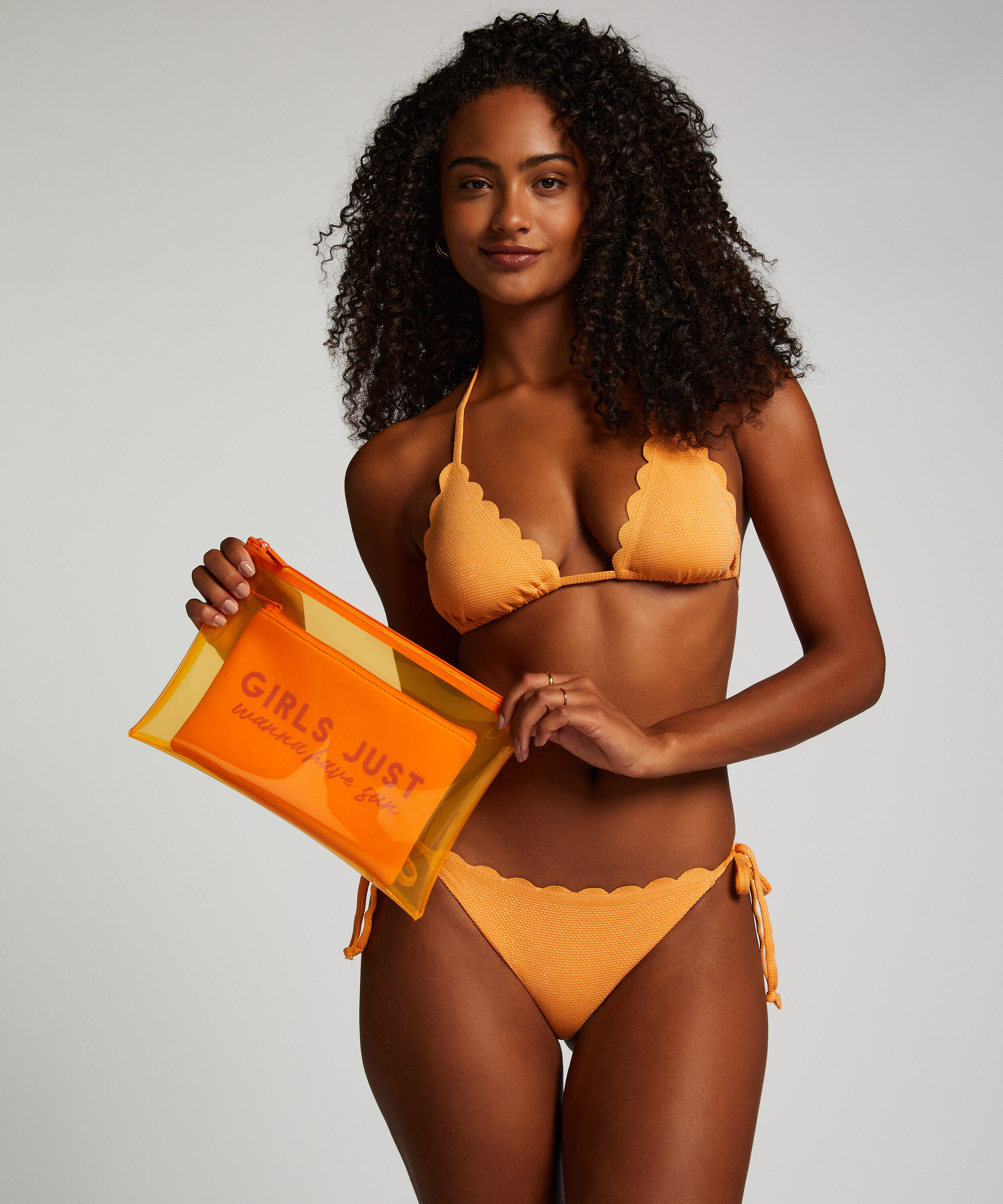 Bikini clutch, Orange