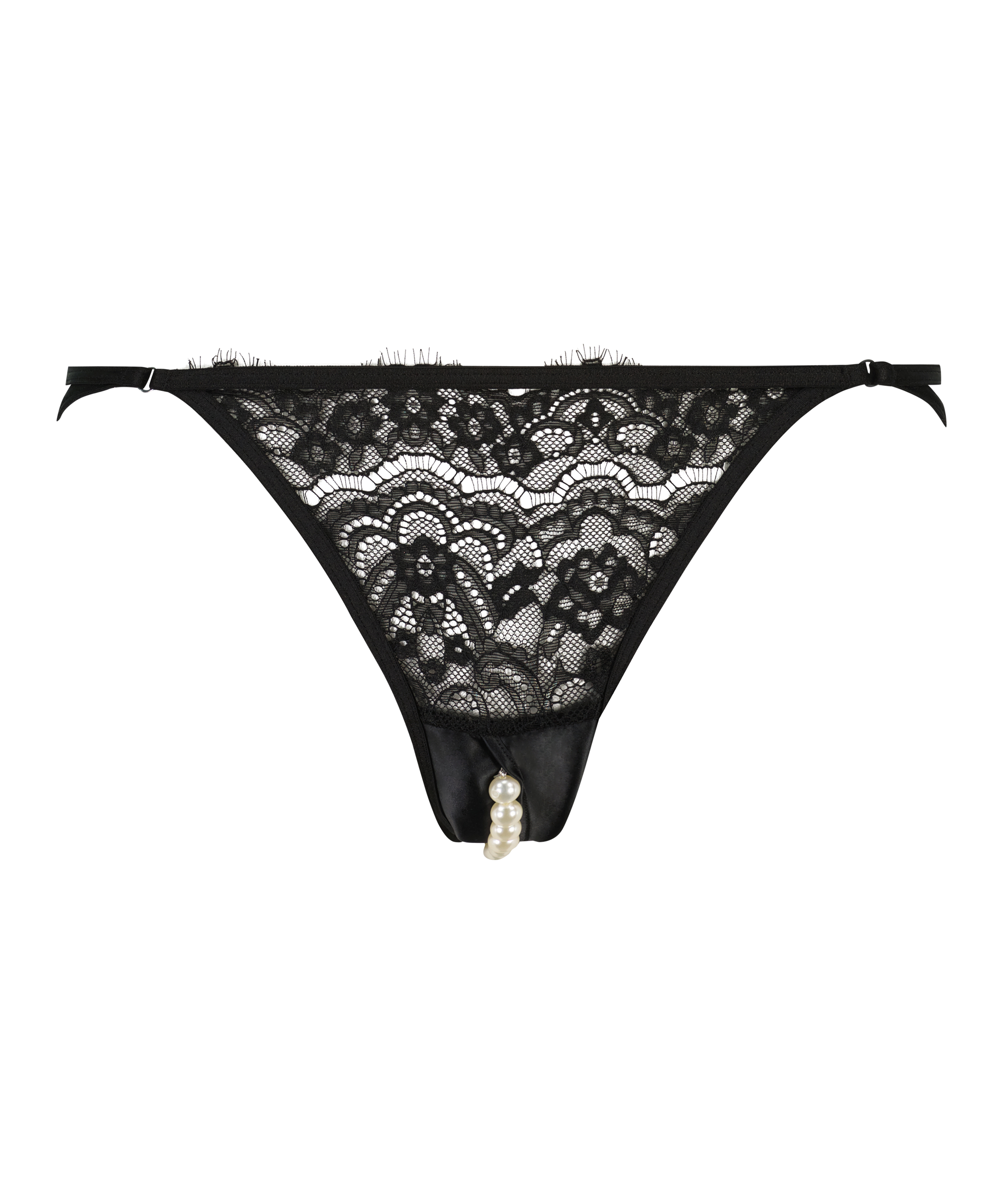 Brasiliansk trusse med h&oslash;j udsk&aelig;ring bundl&oslash;s Portia, sort, main
