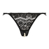 Brasiliansk trusse med h&oslash;j udsk&aelig;ring bundl&oslash;s Portia, sort
