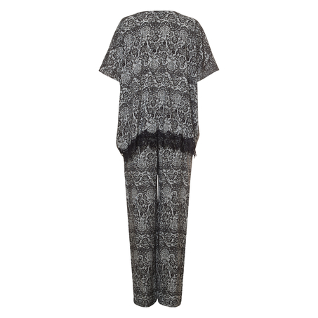 Kimono Macy lace print, sort