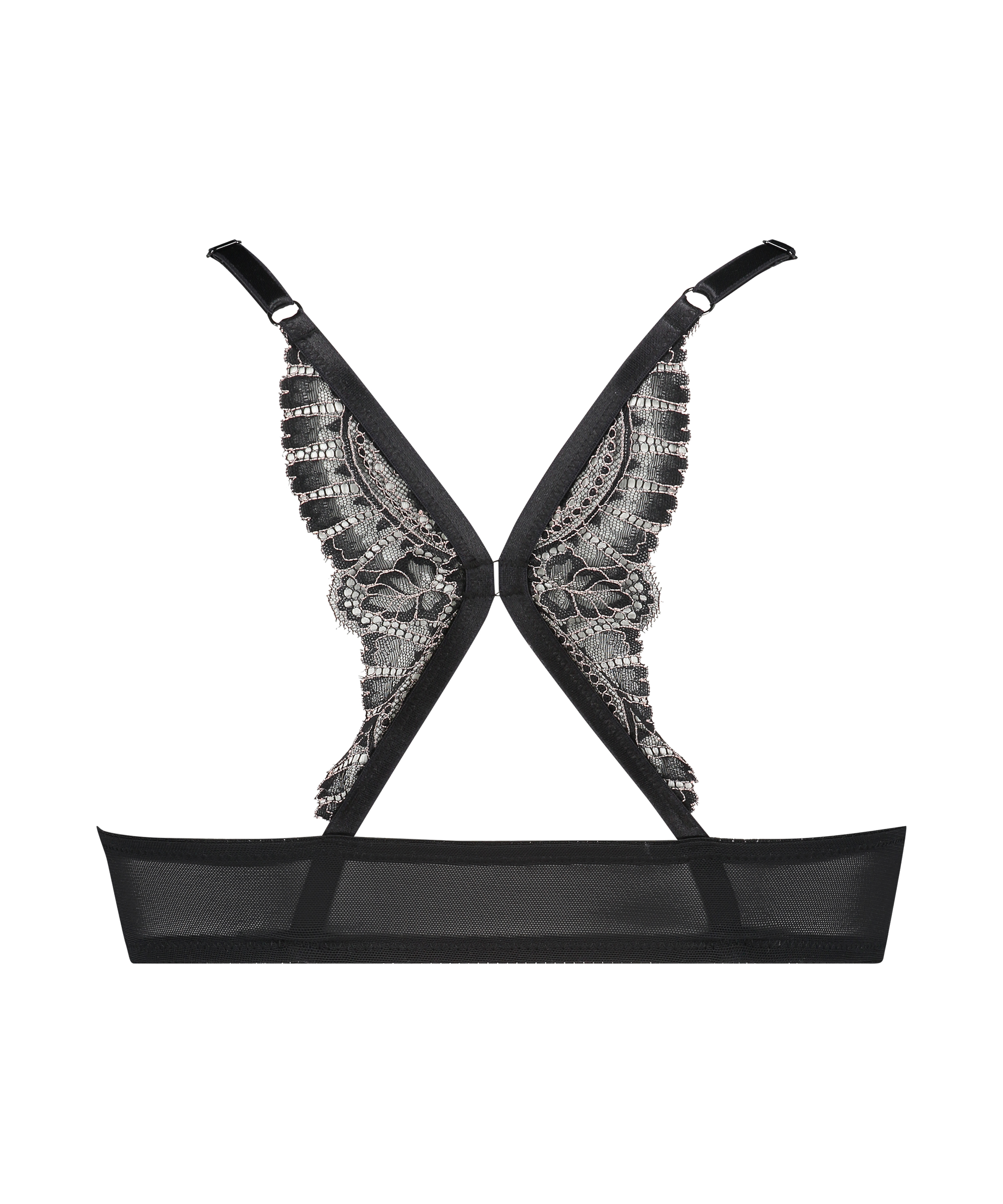 Formstøbt push-up bøjle-bh Coco, Sort, main