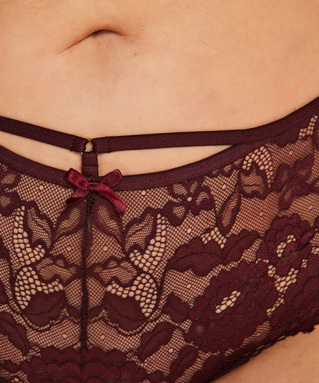 Blondehipster Jolie Curvy, rød