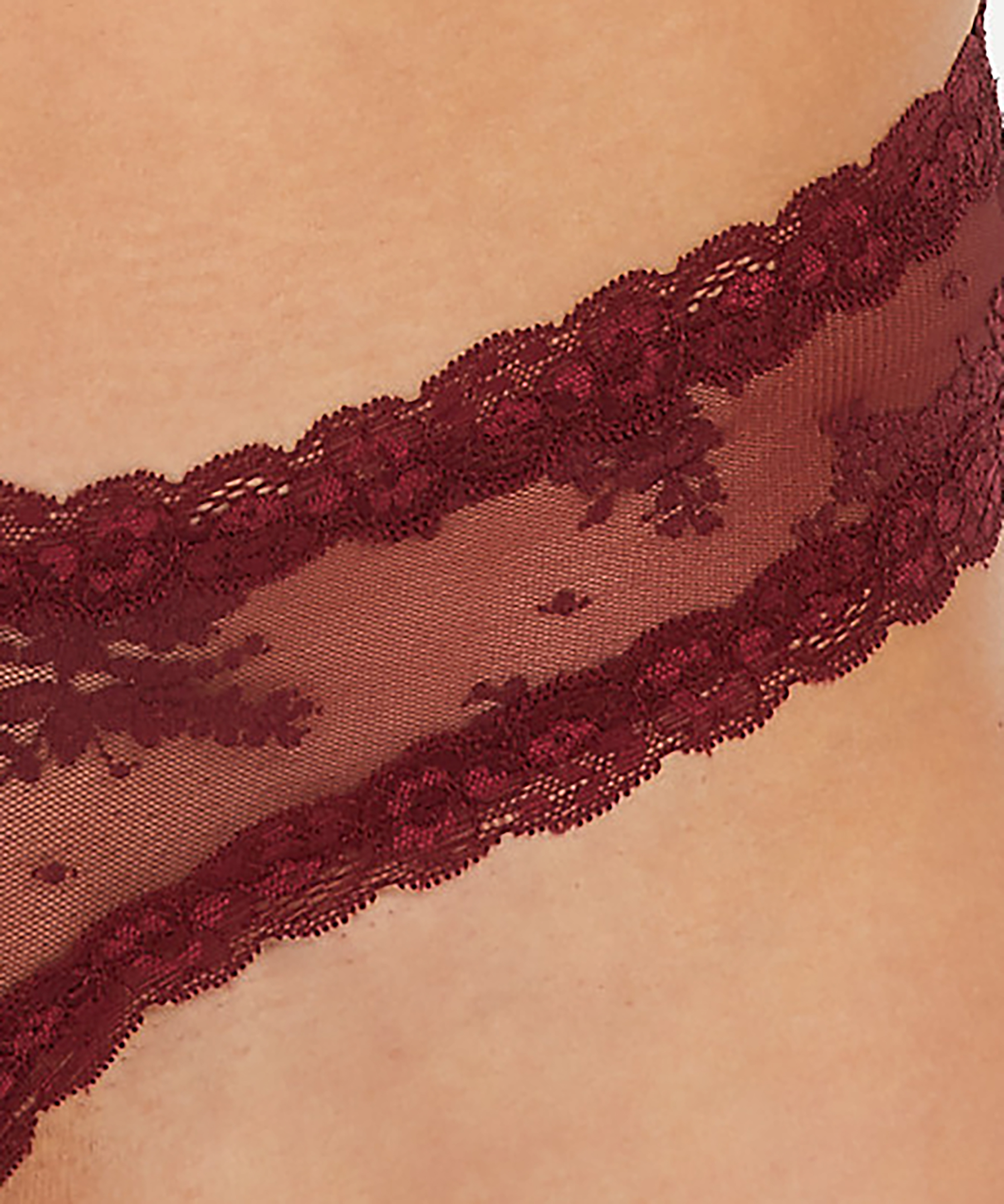 Brasiliansk trusse V-shape Mesh, Rød, main