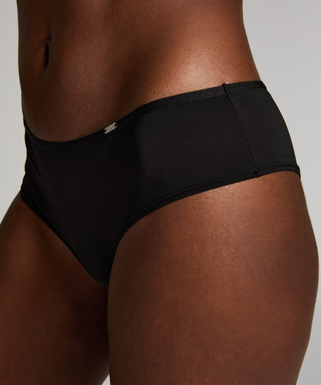 Angie trusser, pakke med 2 stk., Sort