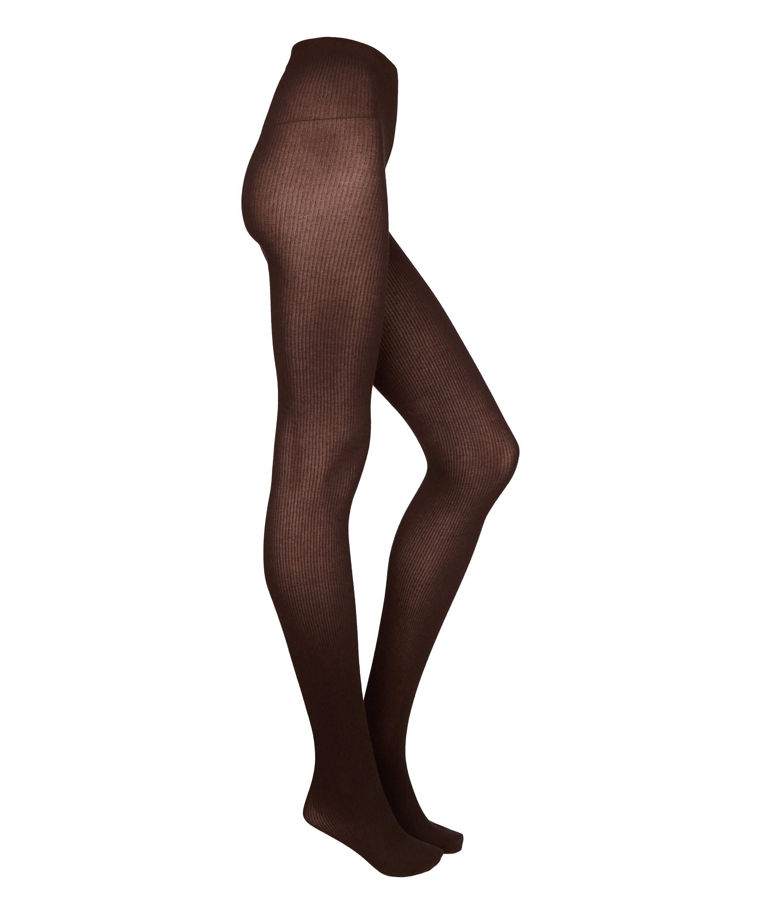 Ribstrikket Strømpebukser Cashmere Blend