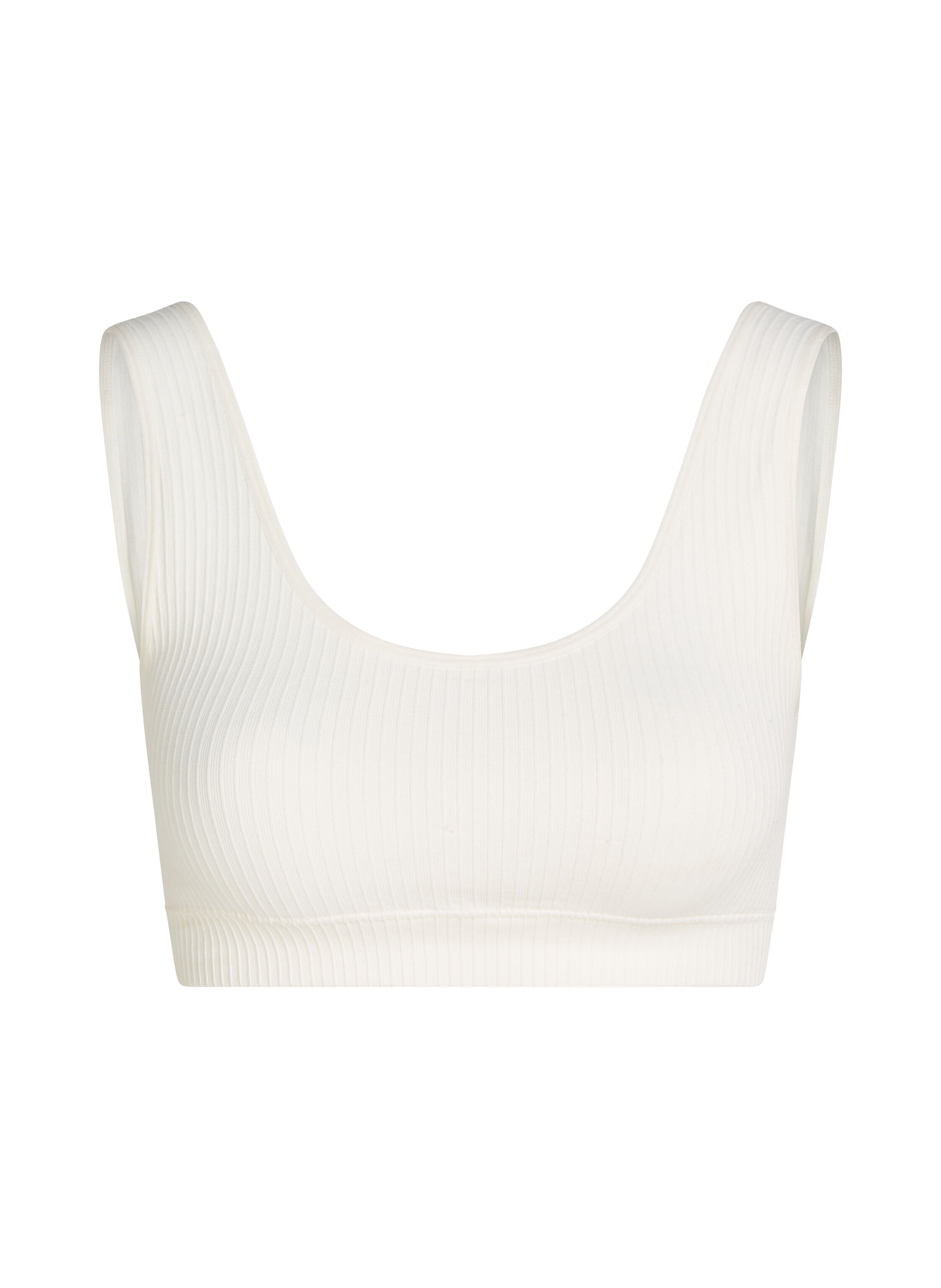 Bralette Scoop Dianne, Hvid