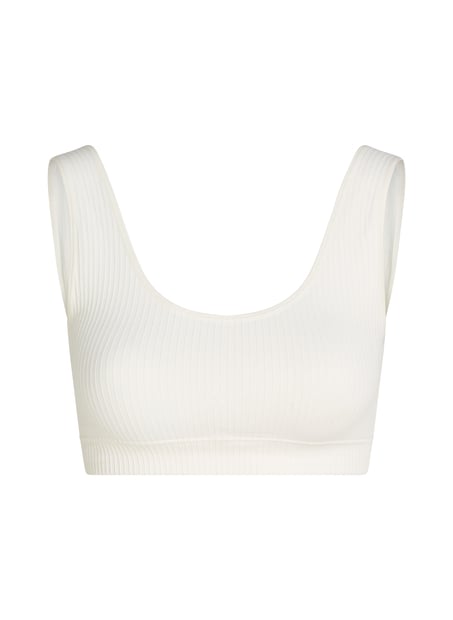 Bralette Scoop Dianne, Hvid