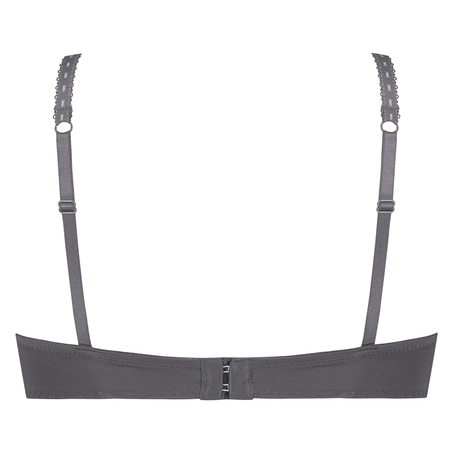 Theresa formstøbt pushup-bøjle-bh, Grå