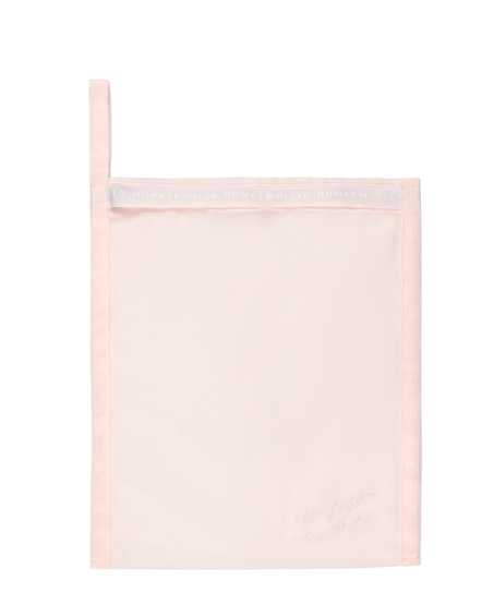 Washing Bag Pink Ribbon Small, Lyser&oslash;d