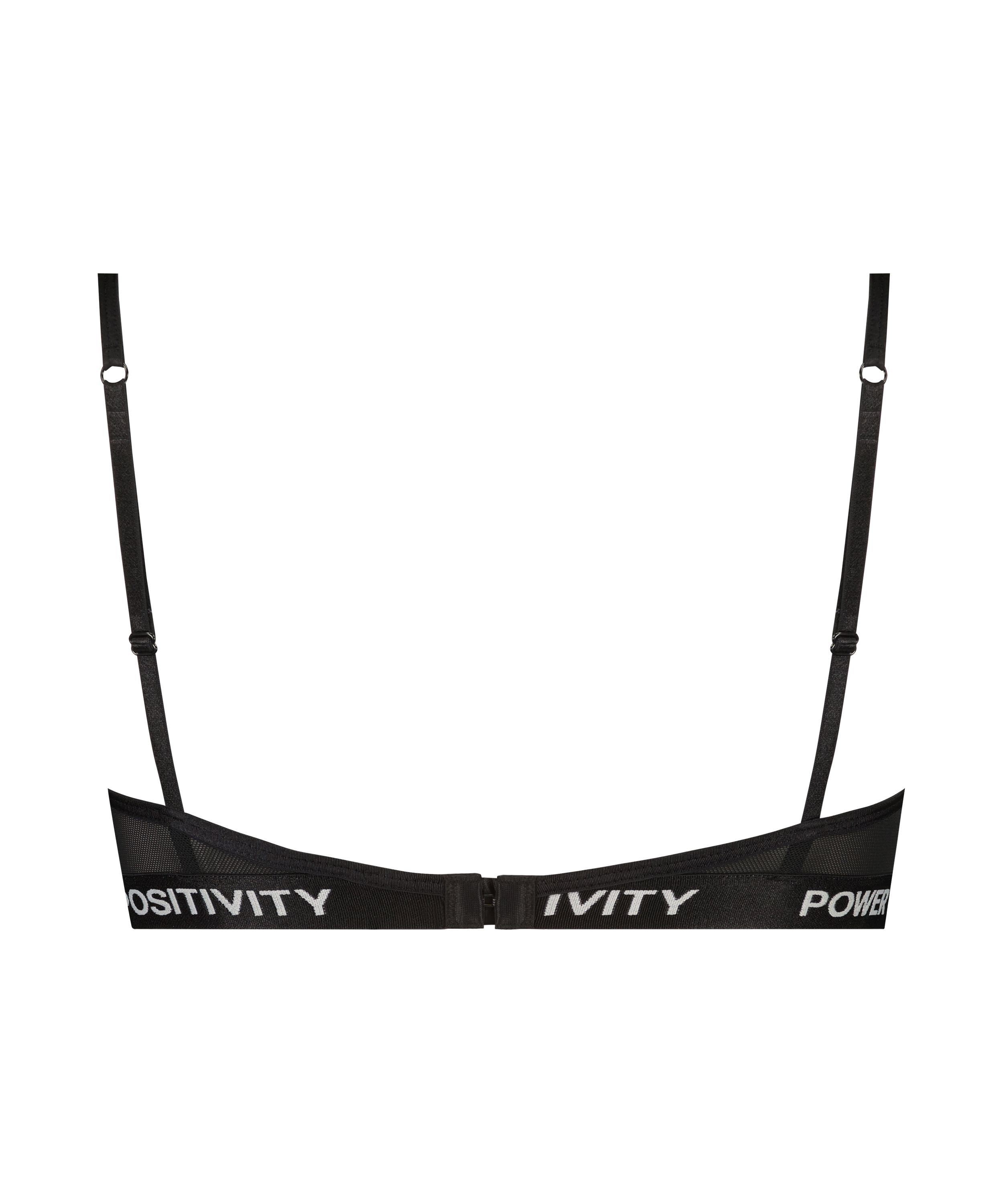 Ikke-formstøbt bøjle-bh Honey, Sort, main