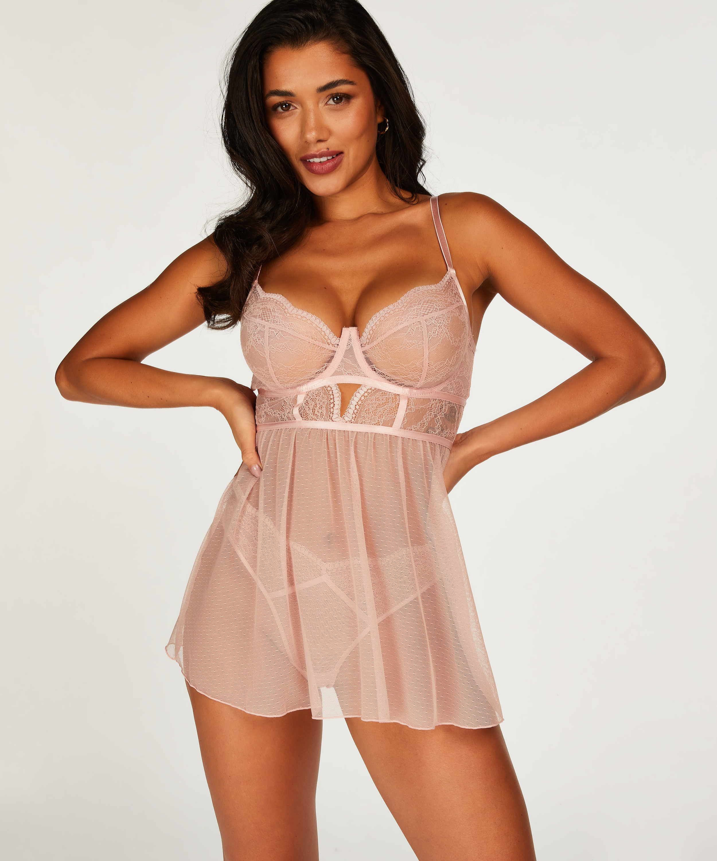 Babydoll Isabelle, pink, main