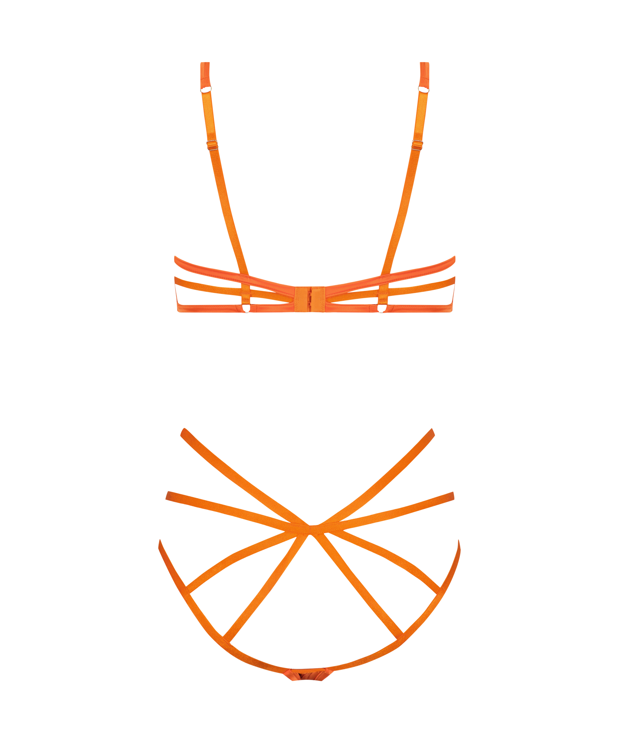 Private bundl&oslash;s body Mitzy, Orange, main