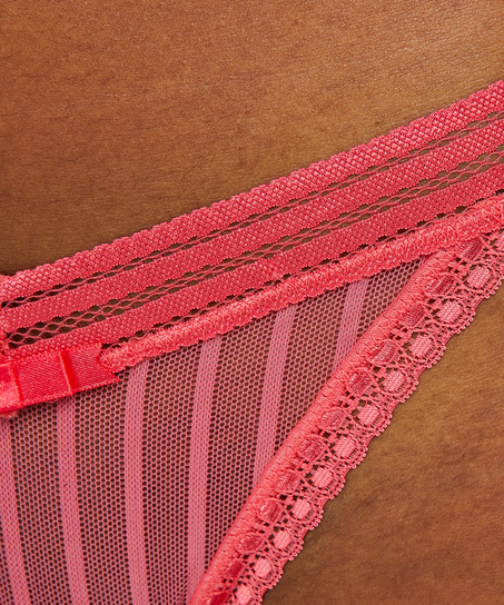 Kira lav g-streng, rød