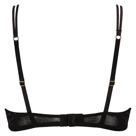 Non-padded underwired bra Jolie, Sort