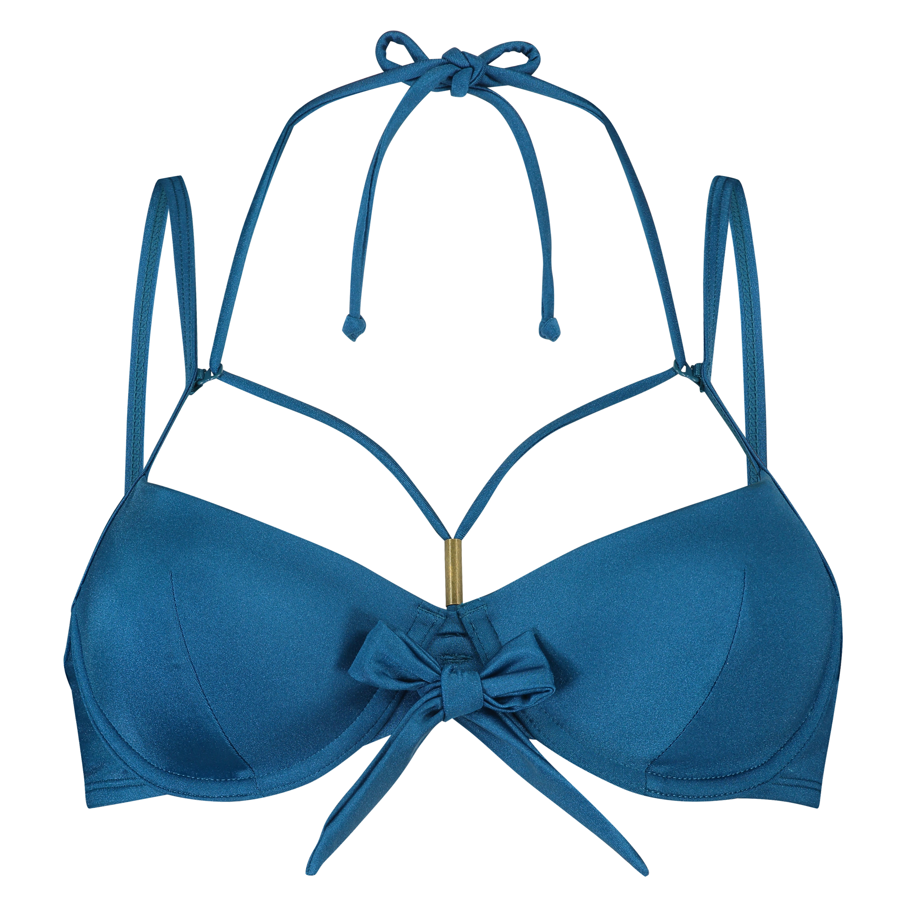 Sunset Dream formstøbt bøjle-bikinitop, blå, main