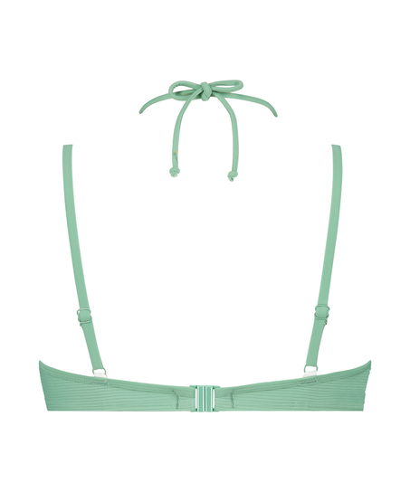 Formstøbt bikinitop med bøjle Sienna, grøn