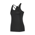 HKMX Sport slim fit tank top, Sort