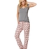 Pyjama pants Dahlia, pink