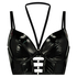 Formstøbt longline-bøjle-bh Forførerinde, Sort