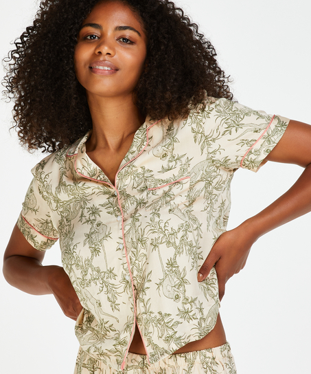 Pyjamajas Woven, Beige