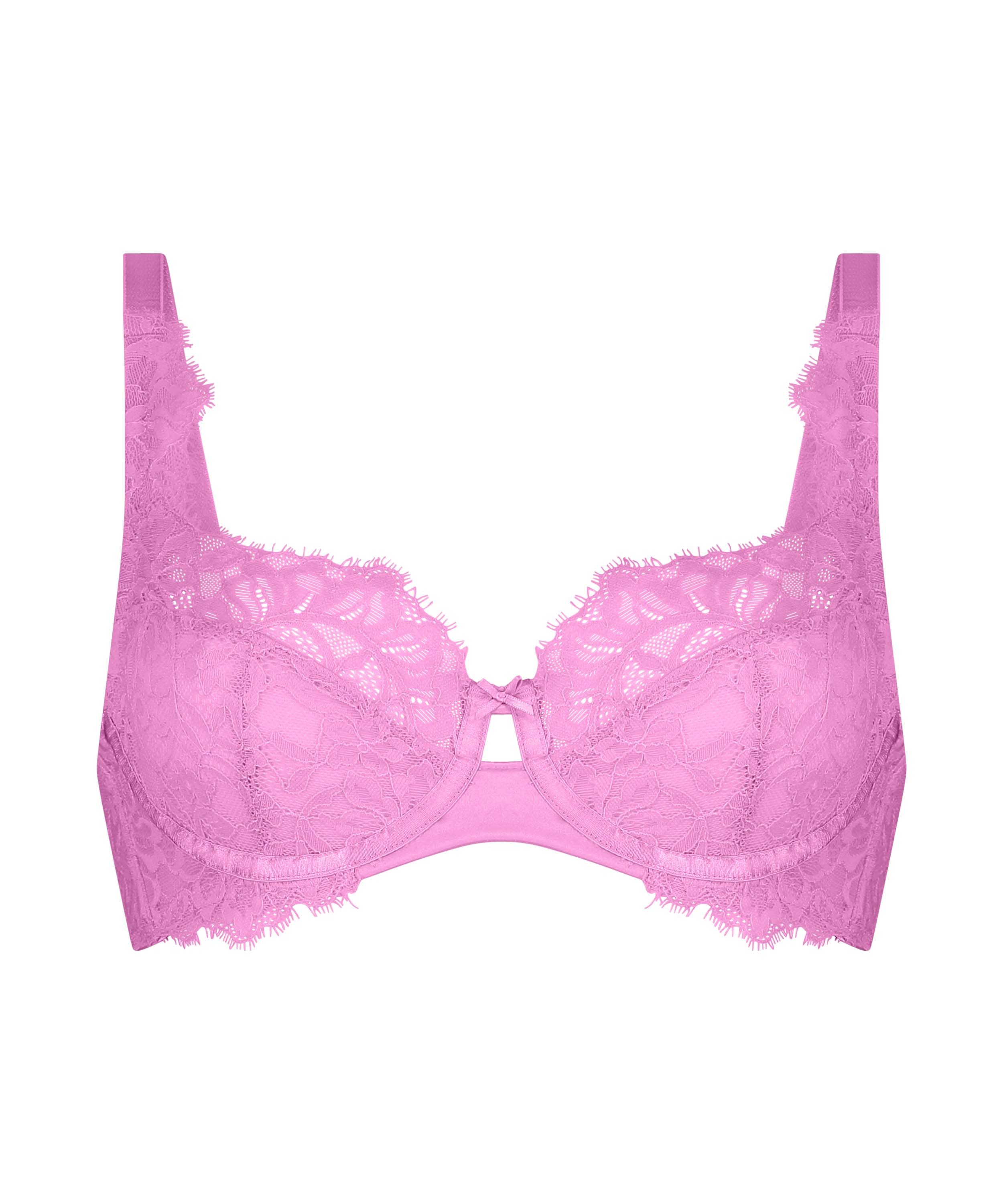 Ikke-formstøbt bøjle-bh Isabella, Lyserød, main