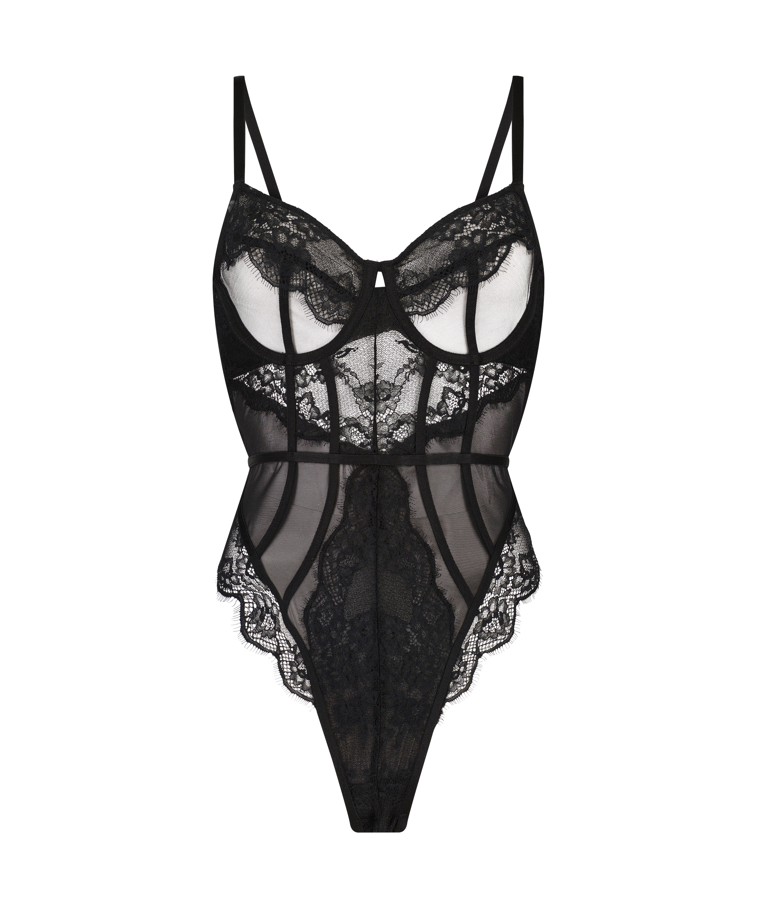 Brie body med b&oslash;jle, Sort, main