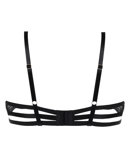Formstøbt bøjle-bh Cierra, Sort