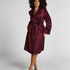Badekåbe Satin Fleece, Rød