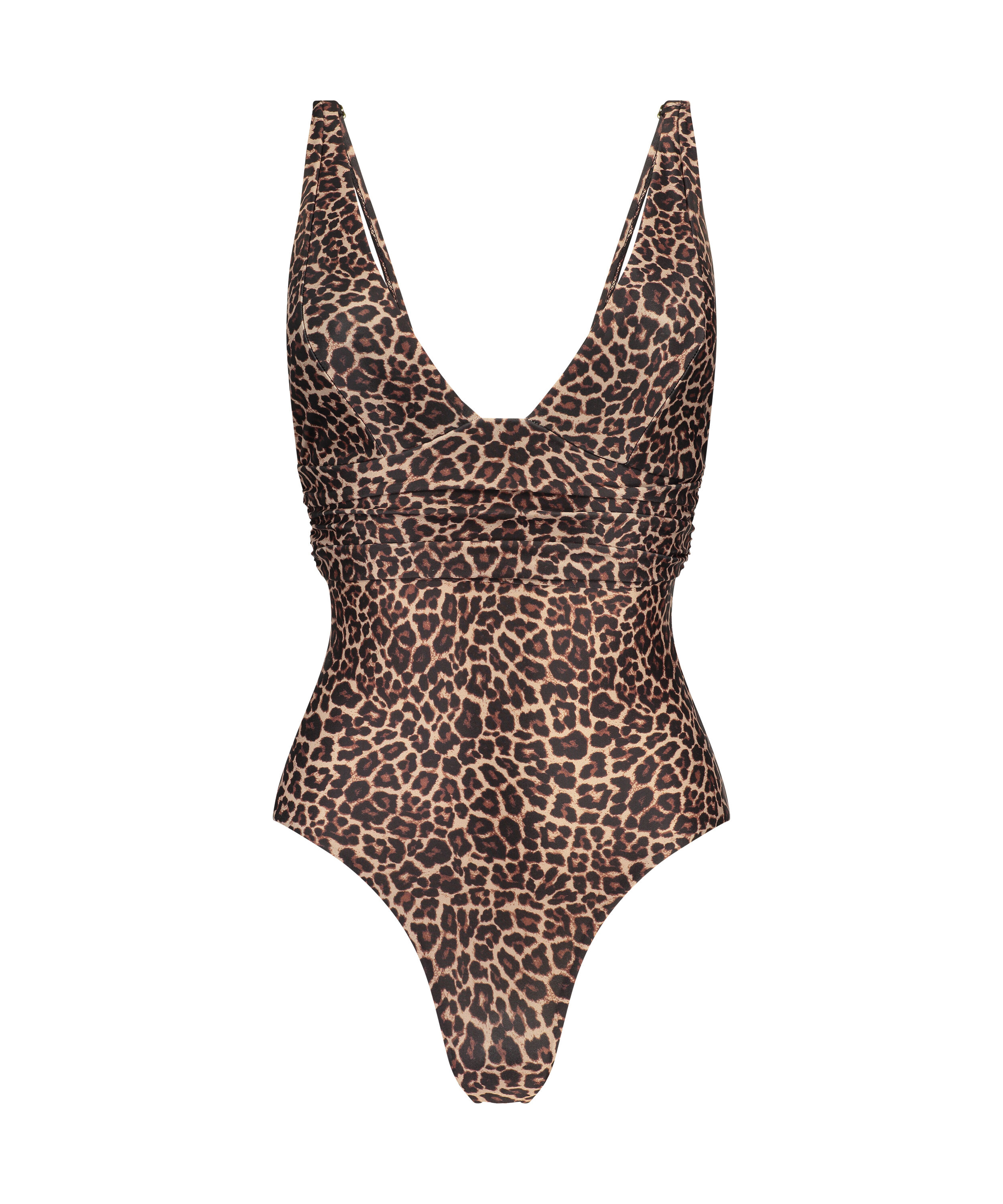 Badedragt Shaping Luxe, Brun