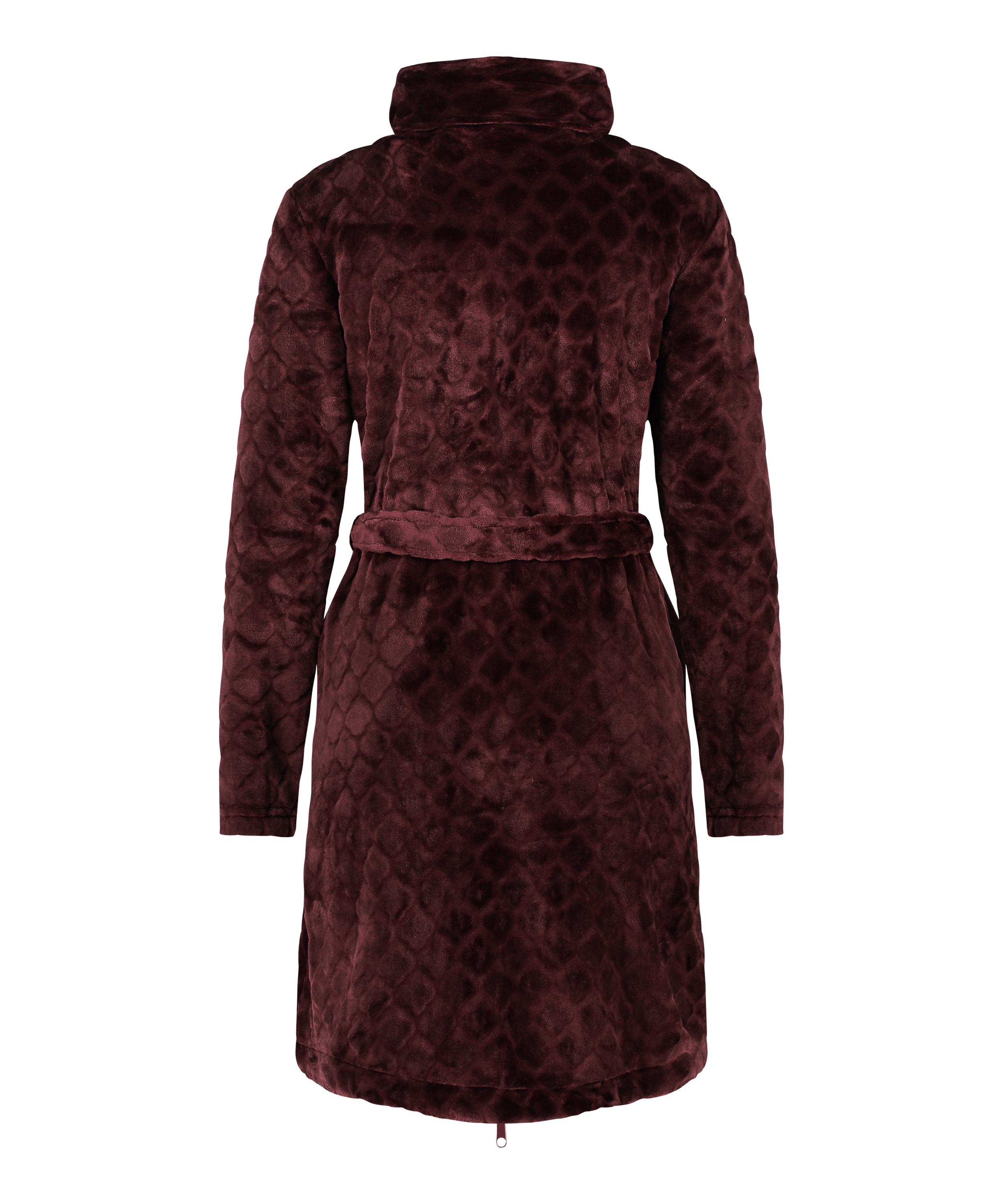 Badekåbe Zip Fleece, lilla, main