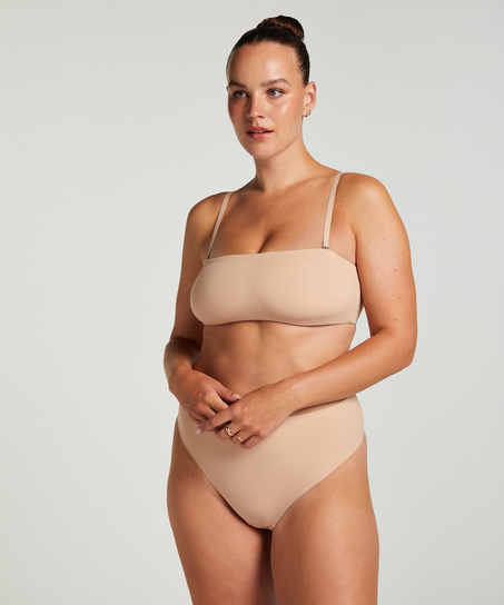 Bandeau Bralette Smooth, Beige