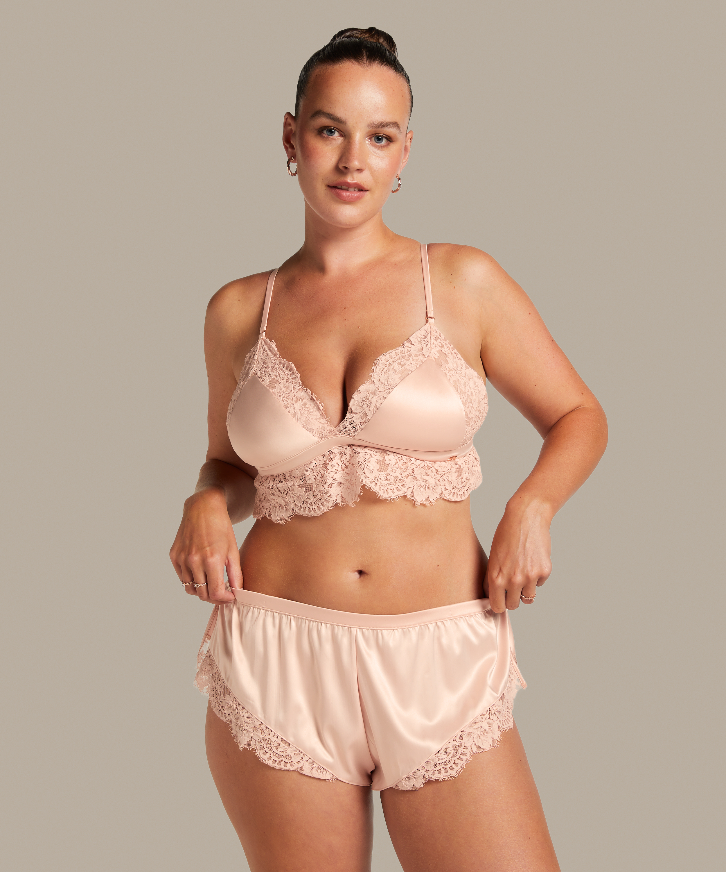 Bralette Valerie, Lyserød, main