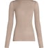 super soft bådhals bluse med cashmere, Grå
